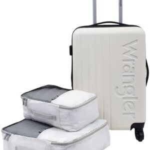Wrangler Luggage Set, Beige, 20" Carry-On